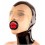 Cagoule Facial Mouth Noir-Transparent