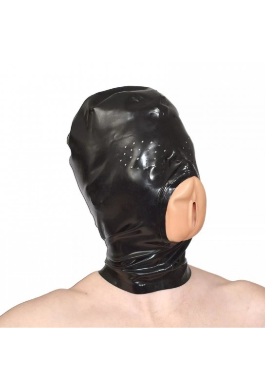 Cagoule avec vulve Vagina Hood Noire 