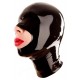 Cagoule en latex Openose Noire 