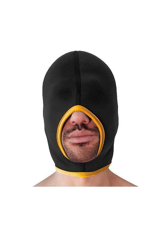 Cagoule Face Fucker Brutus Noire-Jaune 
