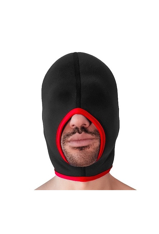 Cagoule Face Fucker Brutus Noire-Rouge 