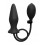 Plug gonflable Ouch en silicone noir