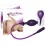 Plug gonflable Ballon Bad kitty 8 x 9cm Violet