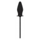 Plug gonflable Butt Advanced 12 x 4.5 cm Noir 