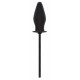 Plug gonflable Butt Advanced 12 x 4.5 cm Noir 