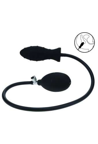 Plug gonflable Ribbed Levelz 9 x 4cm 