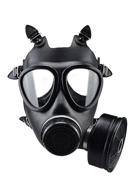 Masque à gaz BDSM KOMPLET BREATH Noir 