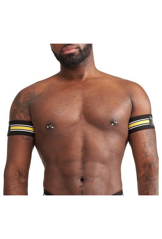 Brassards Biceps Urban Club Jaune x2 