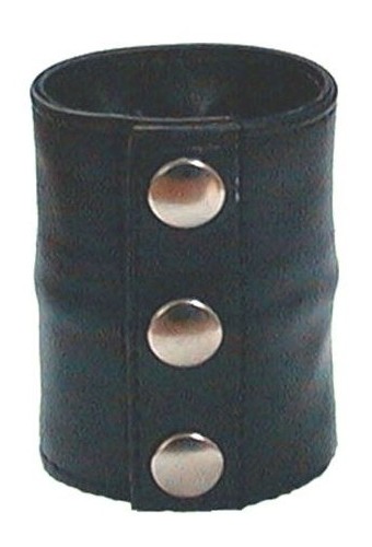 Bracelet de force en cuir Mister B Noir 