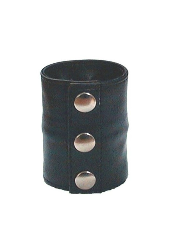Bracelet de force en cuir Mister B Noir 
