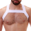 Harnais élastique Matt Blanc