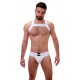 Harnais élastique Matt Blanc 