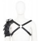 Harnais avec Épaulette Gladiator Simili noir 