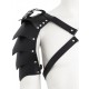 Harnais avec Épaulette Gladiator Simili noir 
