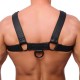 Harnais en cuir Snap Noir 