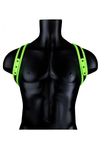 Harnais phosphorescent Sling Glow Noir-Vert Néon 