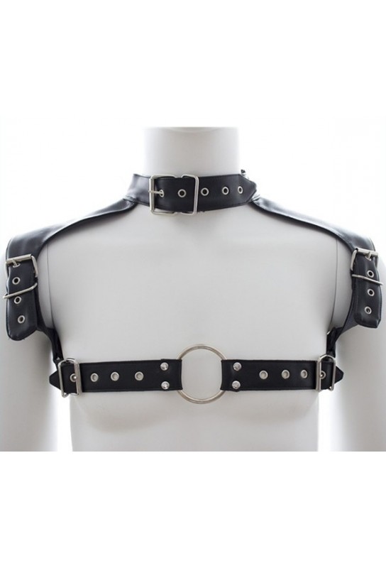 Harnais et Collier Optor Noir 