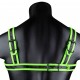 Harnais phosphorescent Glow Strike Noir 