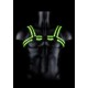 Harnais phosphorescent Glow Strike Noir 
