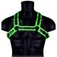 Harnais phosphorescent Glow Buckle Noir 