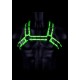 Harnais phosphorescent Glow Buckle Noir 