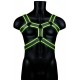 Harnais phosphorescent Glow Body Noir 