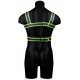 Harnais phosphorescent Glow Body Noir 