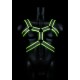 Harnais phosphorescent Glow Body Noir 