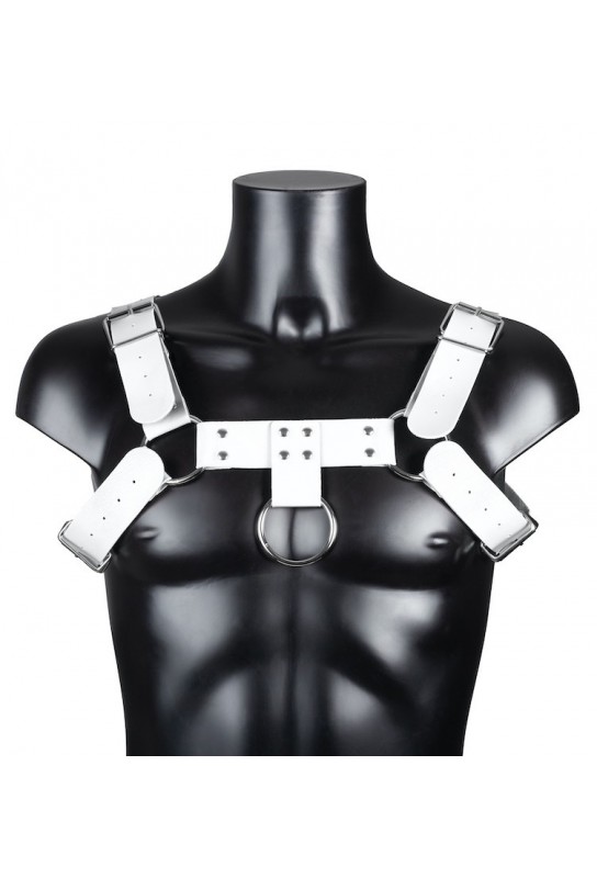 Harnais Simili Harnis Blanc 