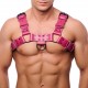 Harnais en cuir Bulldog Rose 