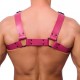 Harnais en cuir Bulldog Rose 