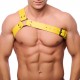 Harnais en cuir Half Jaune 