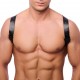 Harnais en cuir Shoulder Noir 