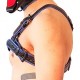 Harnais Puppy Harness Noir-Bleu 