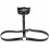 Collier + Ceinture Belt Strict Noir