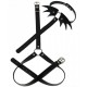 Collier Sm + ceinture Belt Wing Noir 