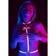 Harnais Sexy Glow In The Dark L/XL Rose 