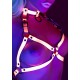 Harnais Glow In The Dark L/XL Rose 