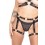 Harnais de Cuisses Harness Couture Noir