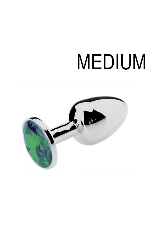 Plug bijou Vert 7 x 3.4 cm 