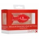 Plug Bijou Anal Silicone Heart Rouge 6 x 2.8 cm 