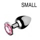 Plug bijou Gem Rose 6.5 x 2.7 cm