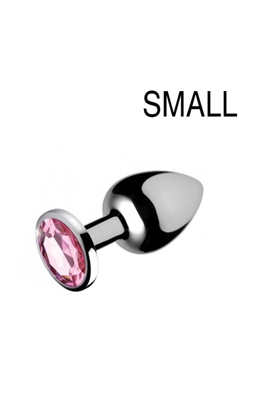 Plug bijou Gem Rose 6.5 x 2.7 cm 
