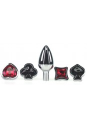 Plug Bijou Poker Up 6 x 2.7cm