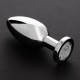 Plug bijou anal Butty L 9 x 3.8cm Transparent 