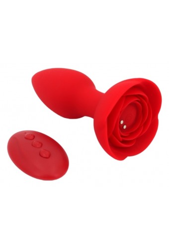 Plug Bijou Vibrant Rose 10 x 4cm 