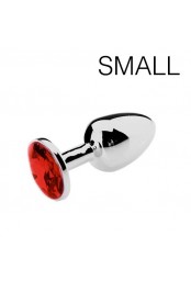 Plug bijou Spolly Small - Rouge 6 x 2.7cm