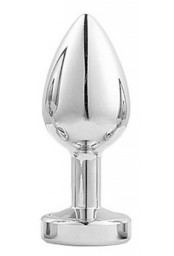 Plug bijou Light Colour M 7.5 x 3.3 cm