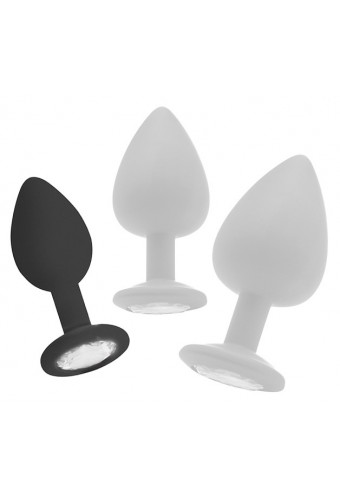 Plug Diamond Regular – 6.5 x 2.8 cm Noir 