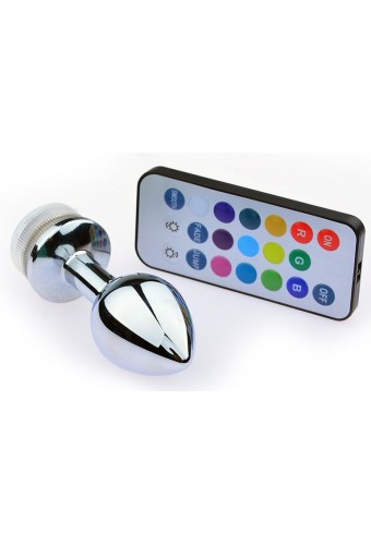 Plug Bijou lumineux Light Led M 7 x 3.4cm 